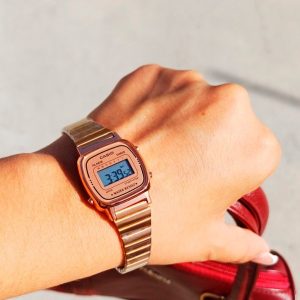 A1 - Casio Mini Oro Rosa