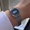 reloj-casio-la670wa-1-digital-mini-vintage-mujer-plateado-negro Casio Plateado